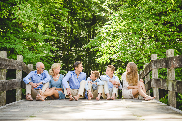 Familieshoot familie Goedee uit Veenendaal in het Schaffelaarse bos in Barneveld
